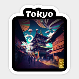 Tokyo, Japan v2 T-Shirt Sticker